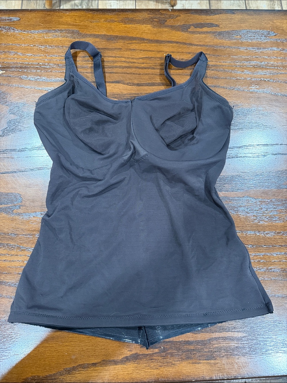 Miraclesuit Black Shaping Camisole with Built-In Support